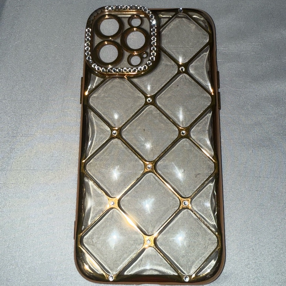 Luxury Gold and Silver Phone Case